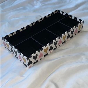 Hearts Desk Organizer 🖤